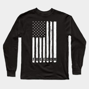 USA flag freedom Long Sleeve T-Shirt